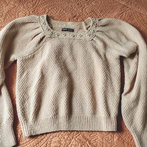 Shien crop sweater size medium